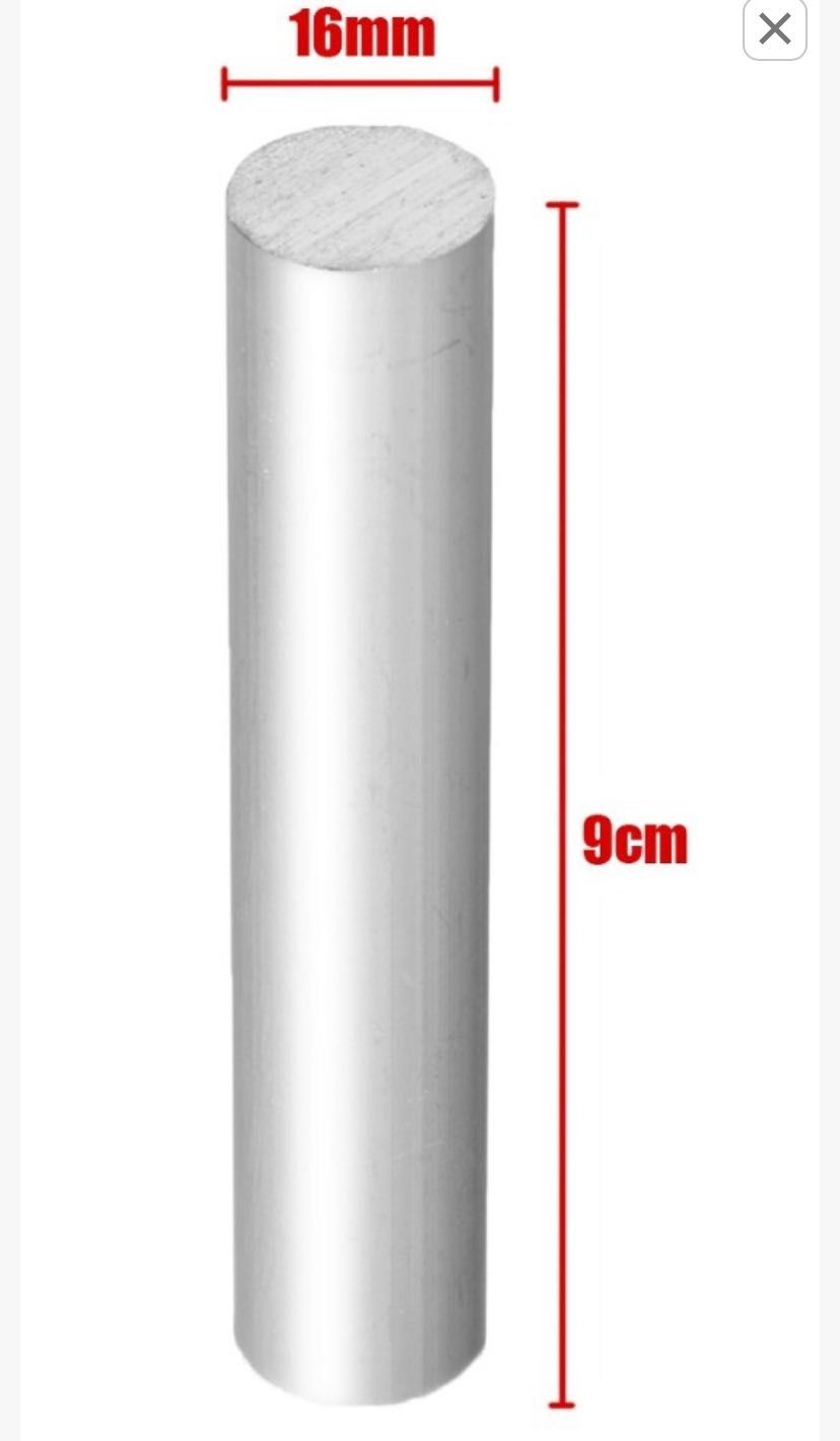 Wodorowanie Jonizator wody 2szt pręt magnezowy 8X60 MM 99,99% 2szt