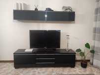 Movel Tv Ikea preto brilhante
