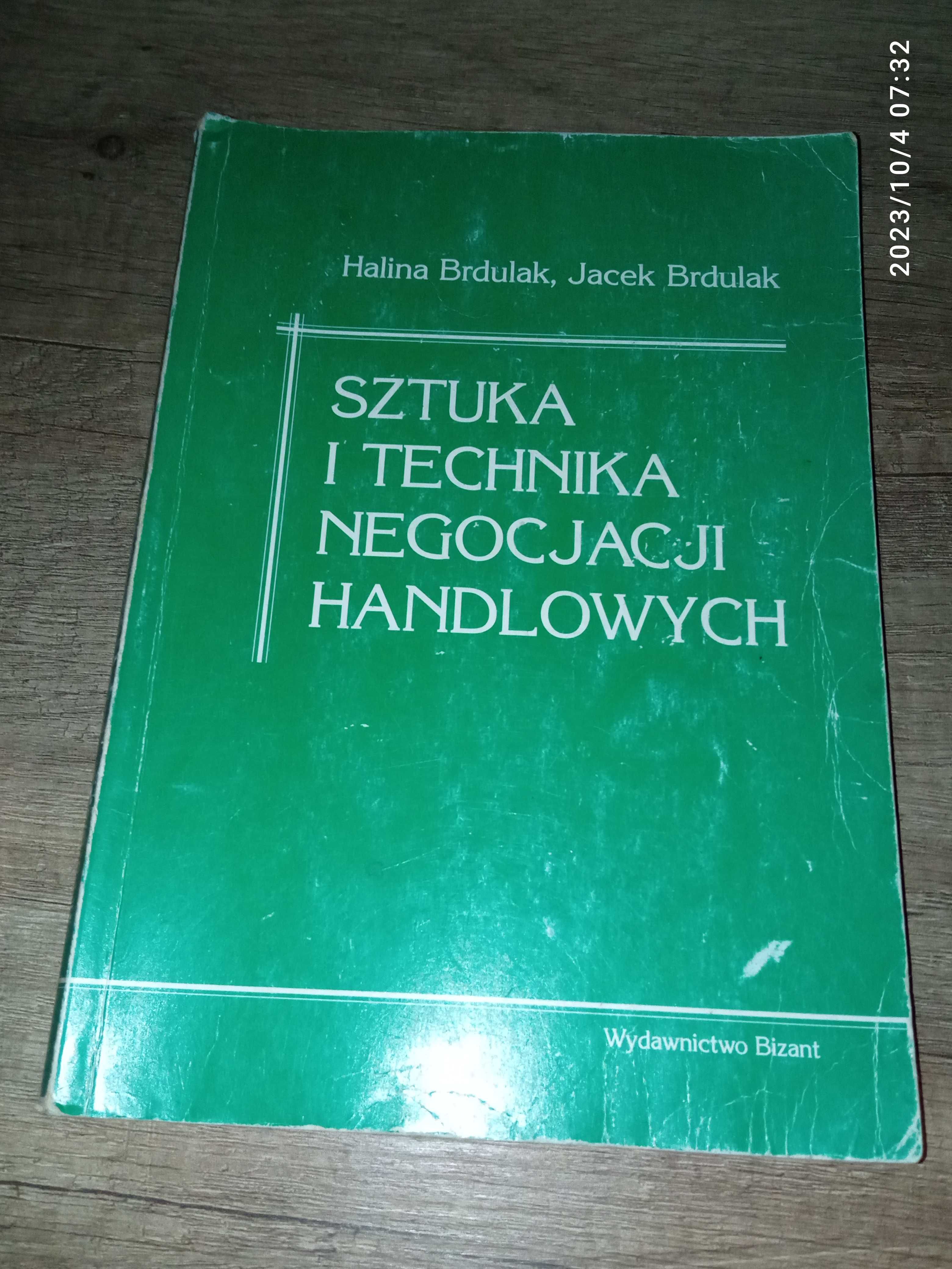 Sztuka i technika negocjacji handlowych - Halina Brdulak