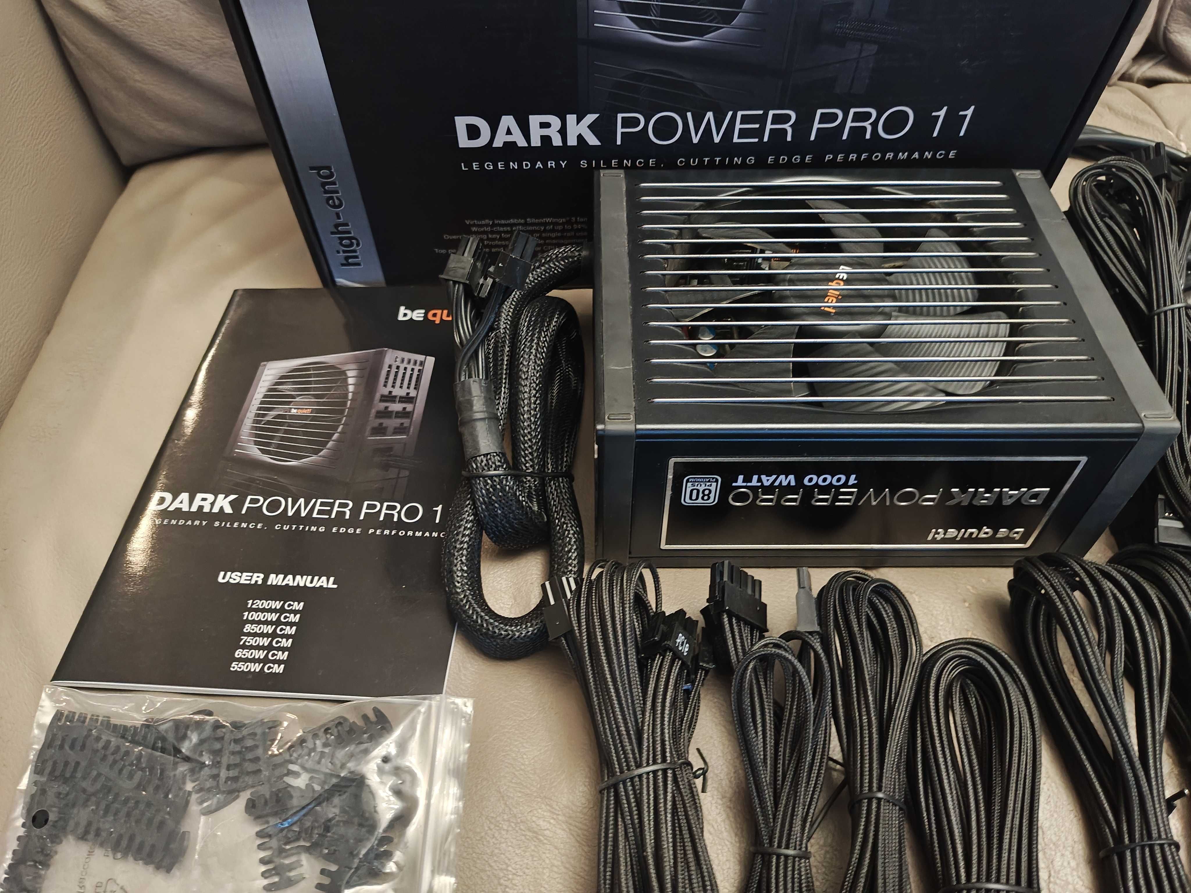 Zasilacz PSU Be Quiet! Dark Power 11 Pro 1000W | Zestaw | Czytaj OPIS