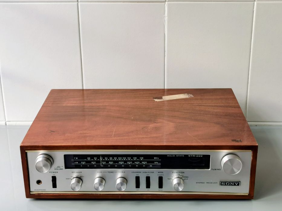 Sony STR-222 Amplificador - Sintonizador AM/FM