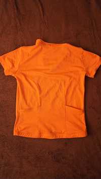 Koszulka rowerowa pomarańczowa