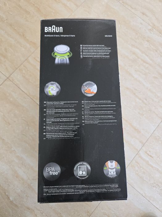 Nowy Braun multiquick 5 blender ręczny 5 w 1 niemiecki