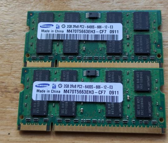 Pentes de Memória RAM 2GB