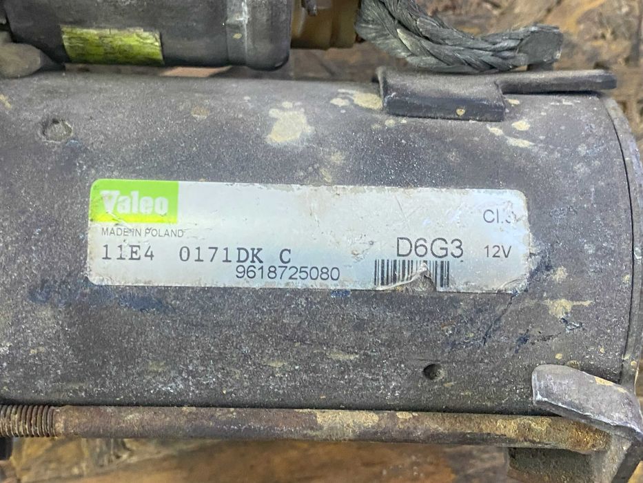 Rozrusznik Citroen C2 C3 C4 Peugeot 206 Fiat 1.1 1.4 1.6