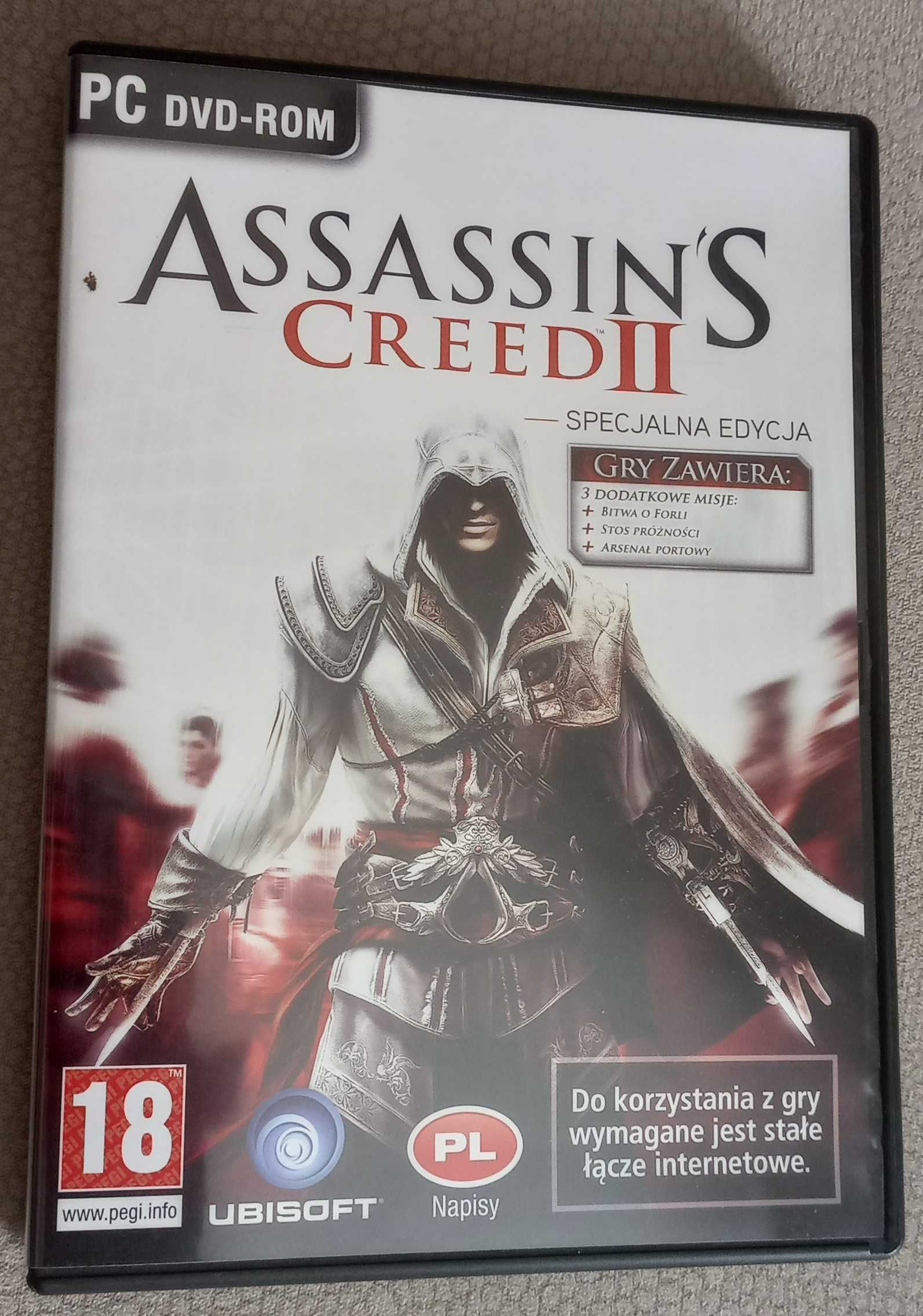 Assassin's Creed II gra PC - bez klucza