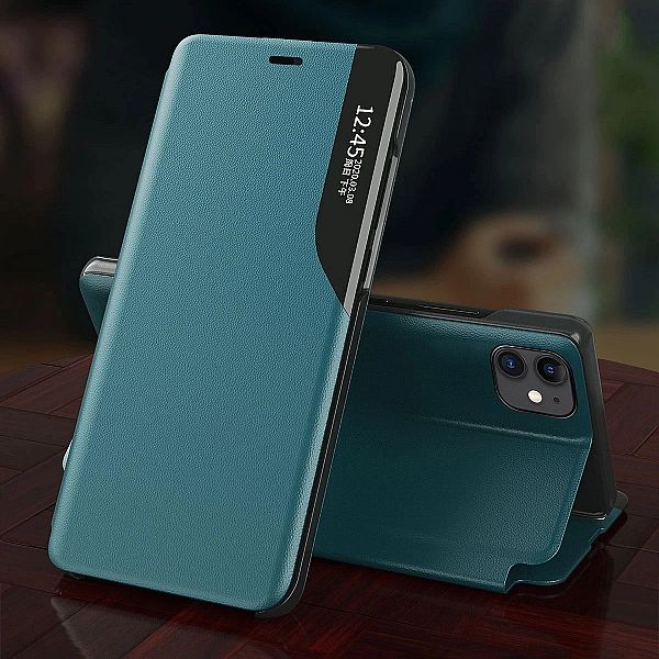 Eco Leather View Case elegancki futerał etui z klapką i funkcją podsta