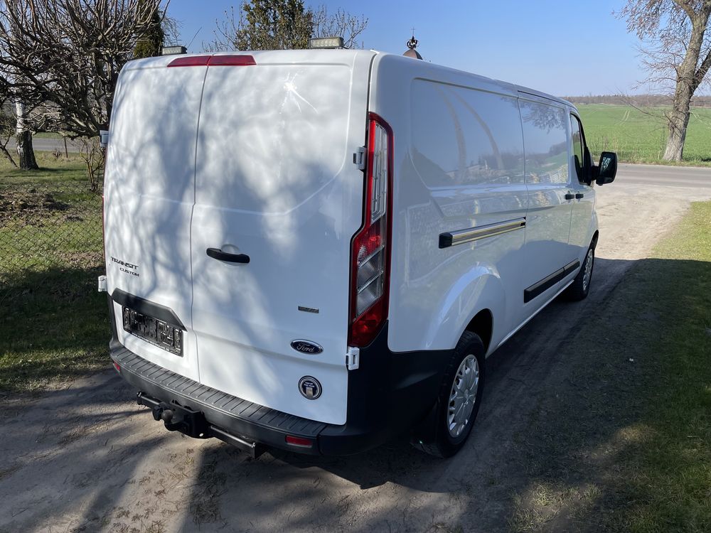 Ford Transit Custom l2 long 2x drzwi klima relingi webasto hak