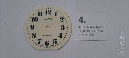 Tarcza do budzika SLAVA, prod. USSR - z demontażu (4)