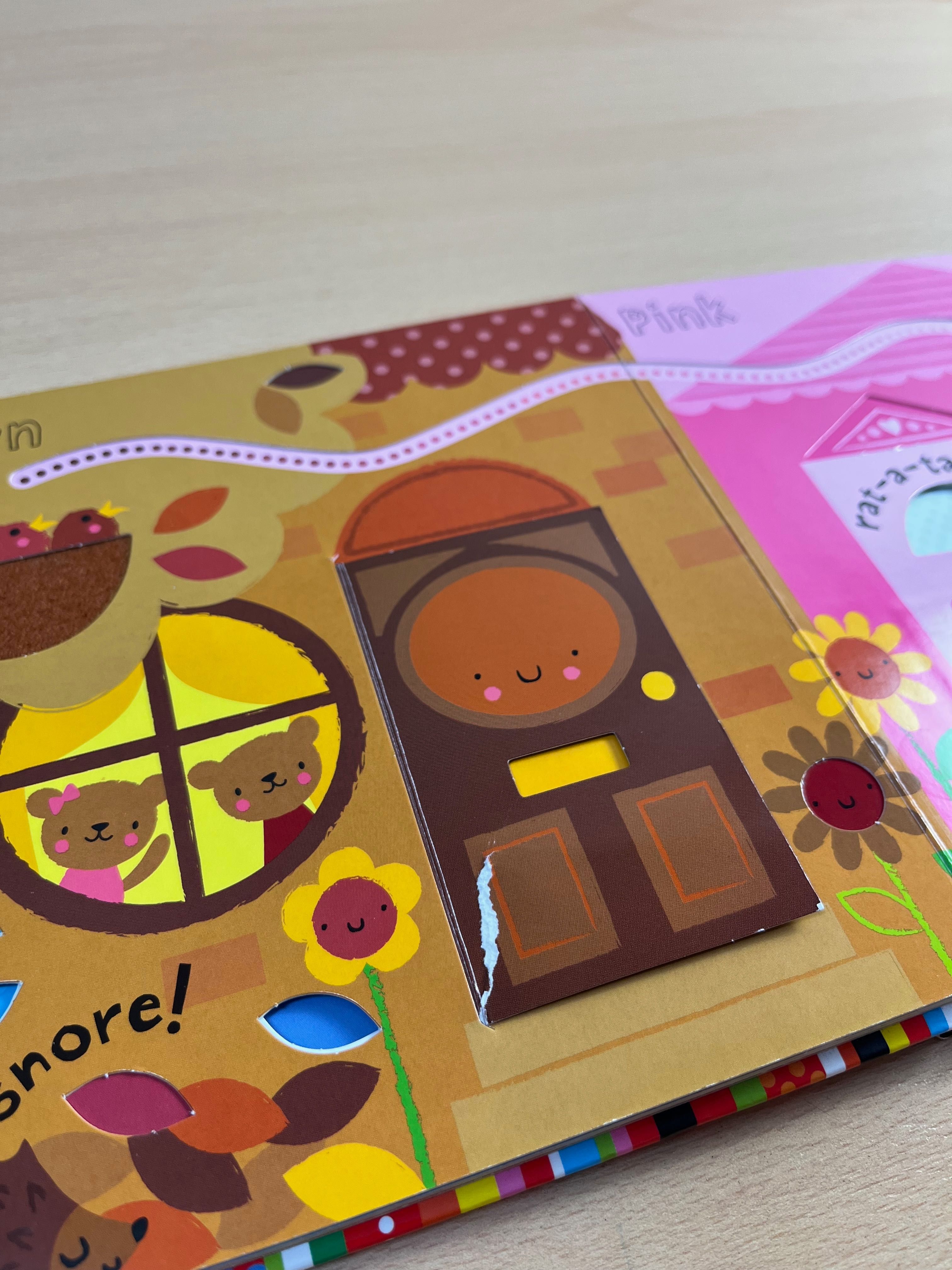 Książka Baby's Very First Touchy-Feely Colours Playbook / Usborne