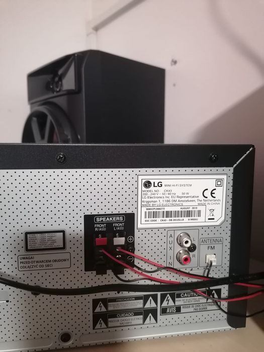 Aparelhagem marca LG