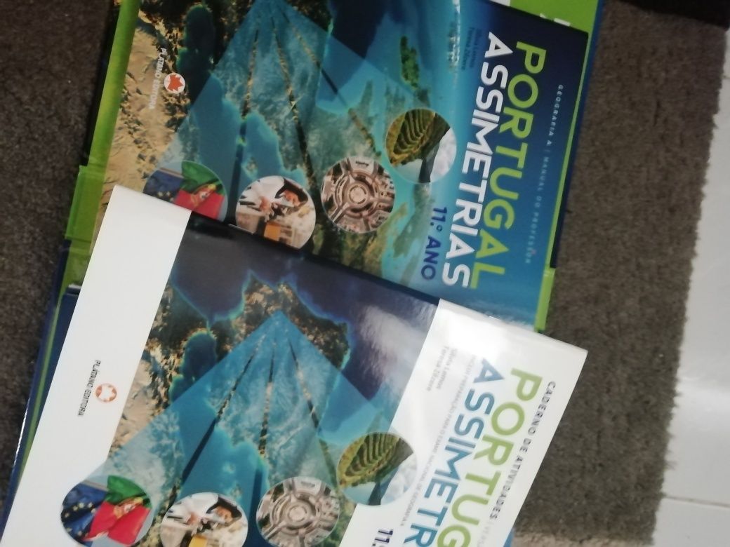 Assimetrias Portugal  - GEOGRAFIA A - 11 ANO Dossier do Prof + Manual*