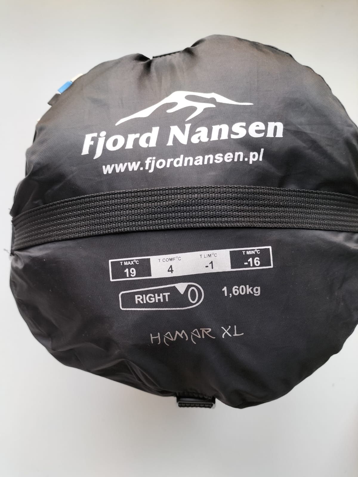 Śpiwór Fjord Nansen Hamar XL lewy