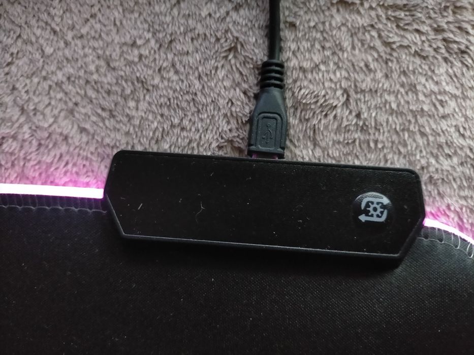 Tapete para mesa do computador c/ led