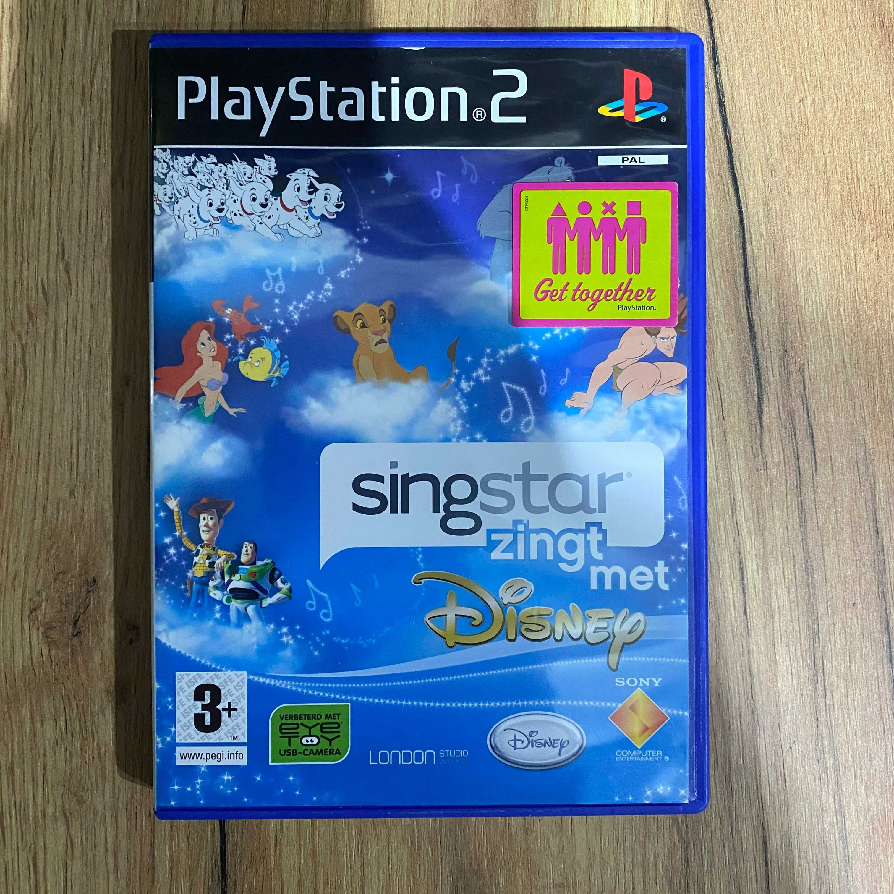 Gra PS2: SingStar Zingt Met Disney
