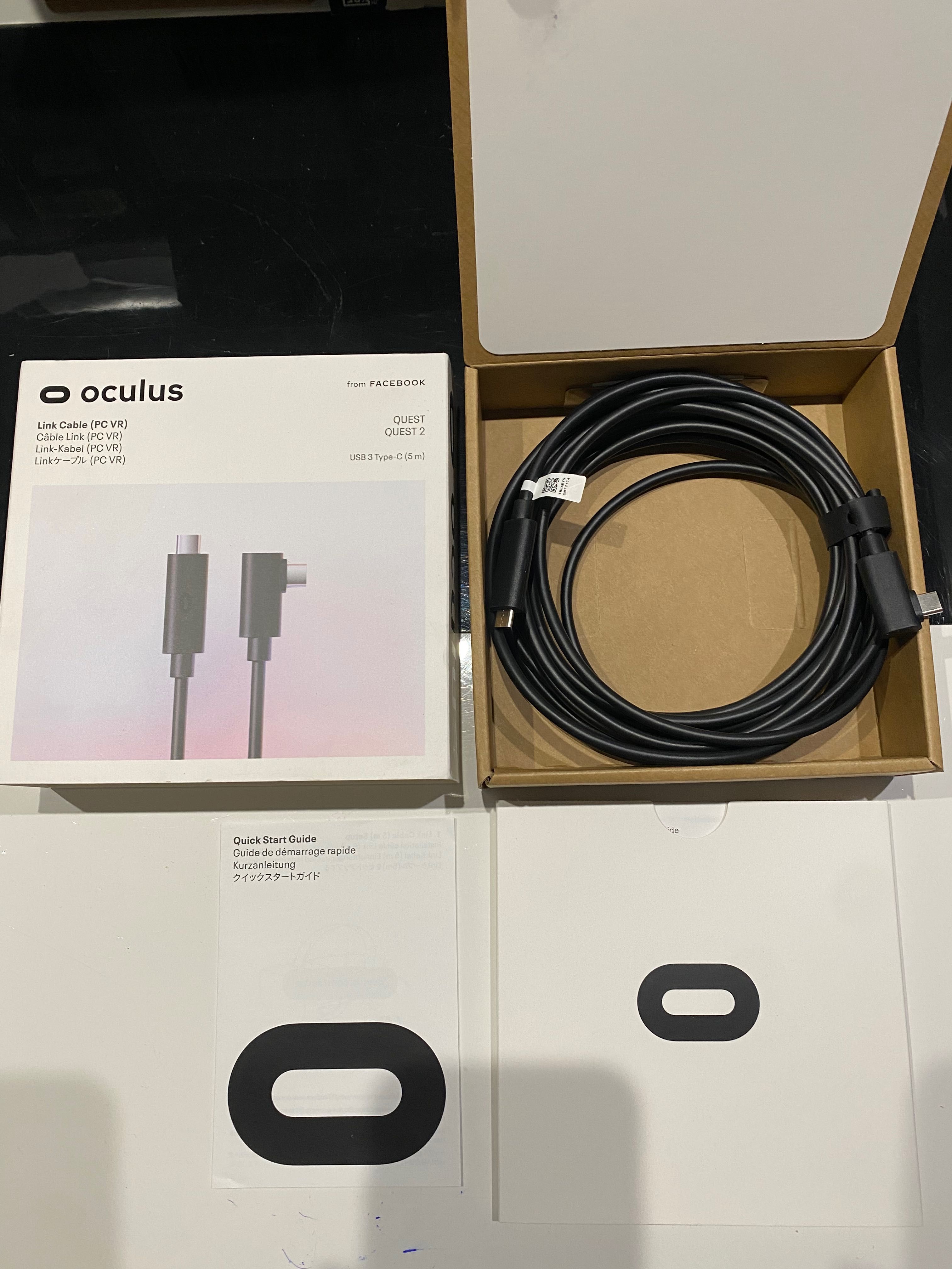 Kabel Oculus Link do słuchawek VR Quest 2 i Quest