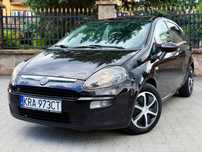 Fiat Punto EVO Zadbany 1.4 8V 77 Koni 11/2012r NISKI PRZEBIEG bogate wyposażenie
