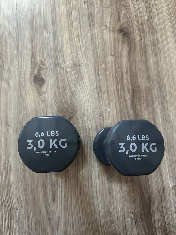 Hantle 3kg decathlon