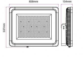 Lampa LED 500w Naświetlacz