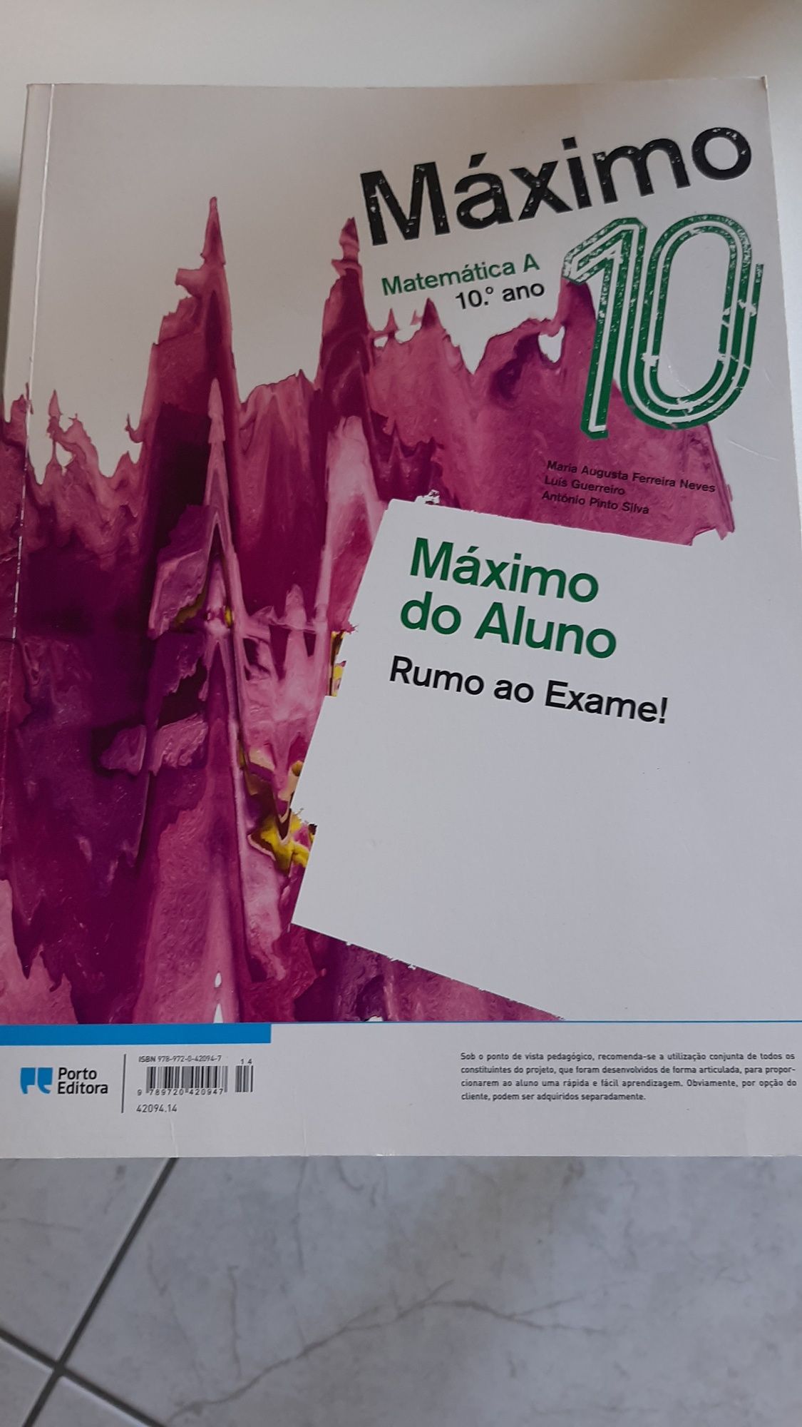 Caderno de Fichas Matemática A 10 ano