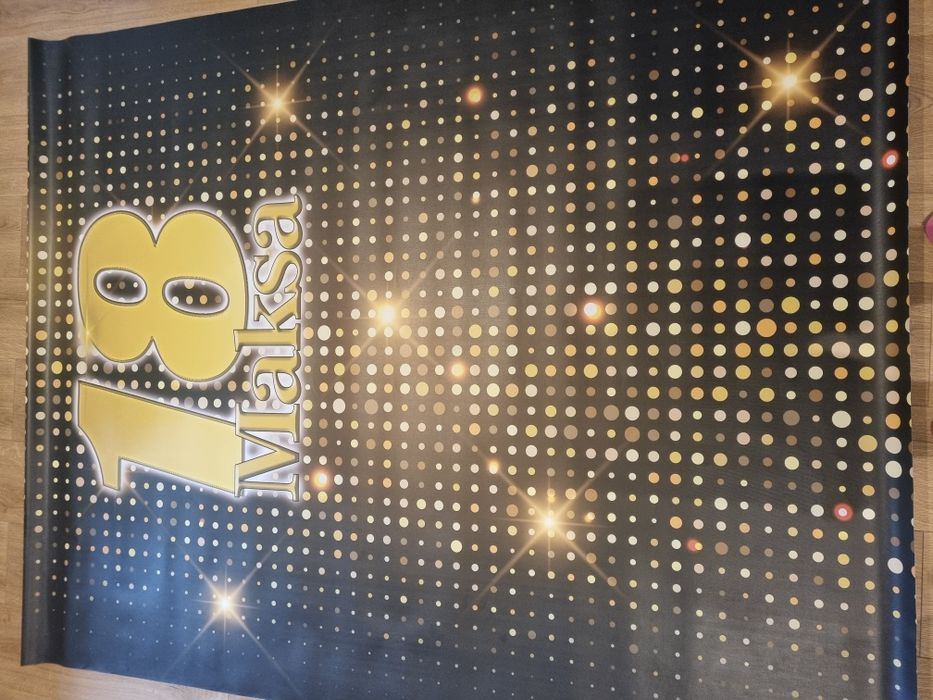 Ścianka na 18-stkę Maks