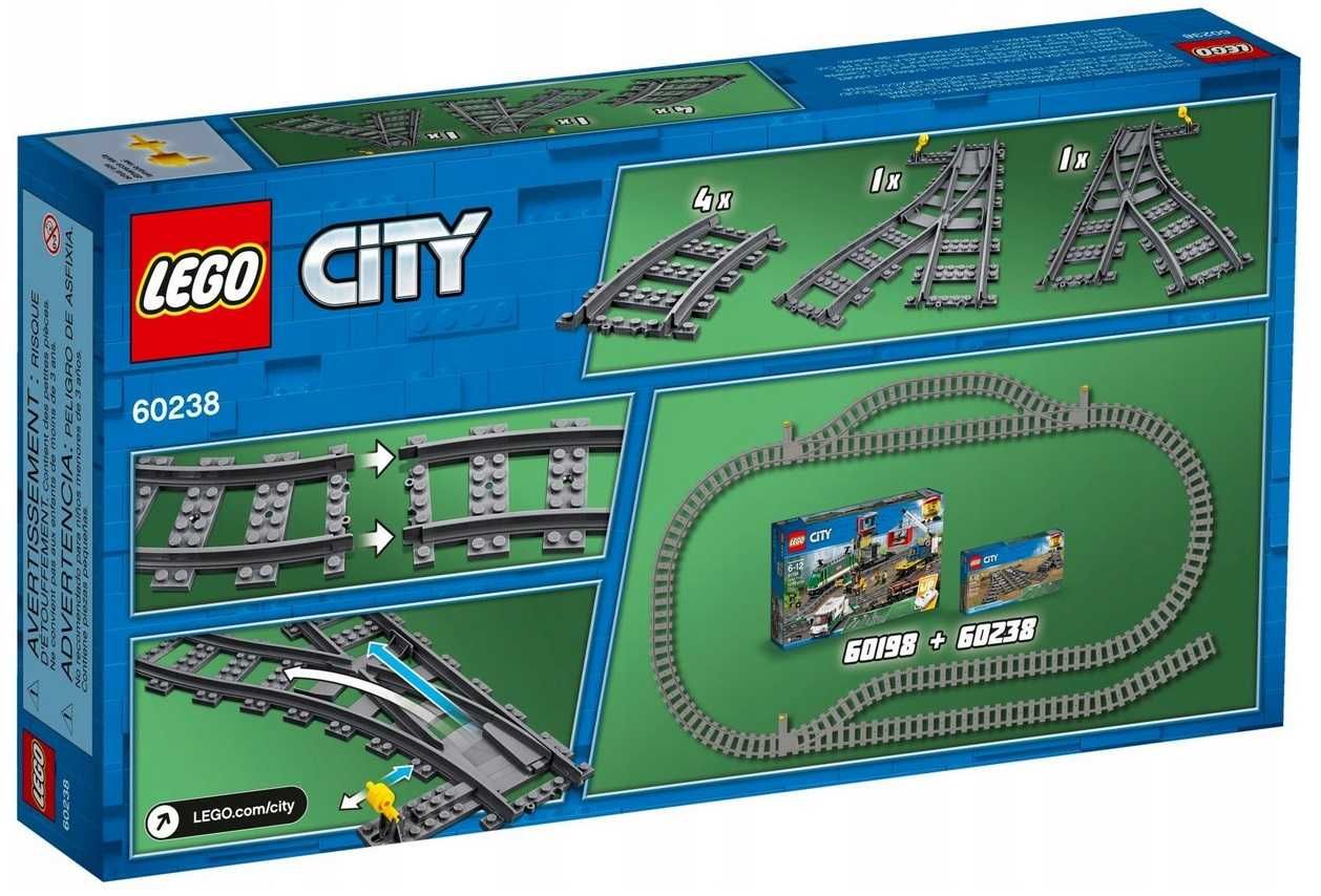 LEGO CITY 60238 zwrotnice