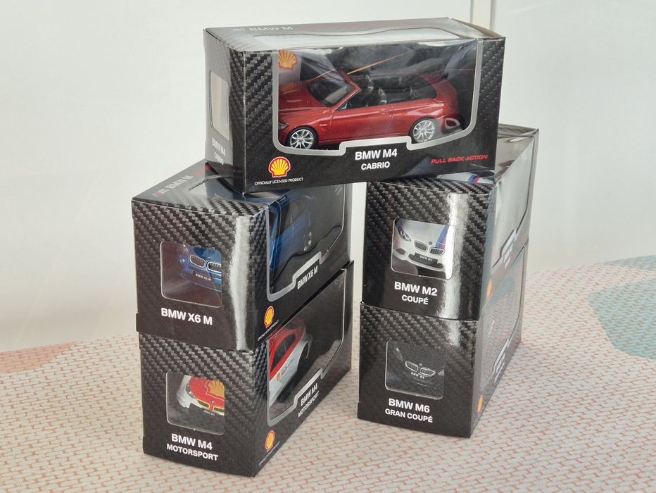 BMW M motorsport kolekcja Shell M2 M4 M6 X6M M4