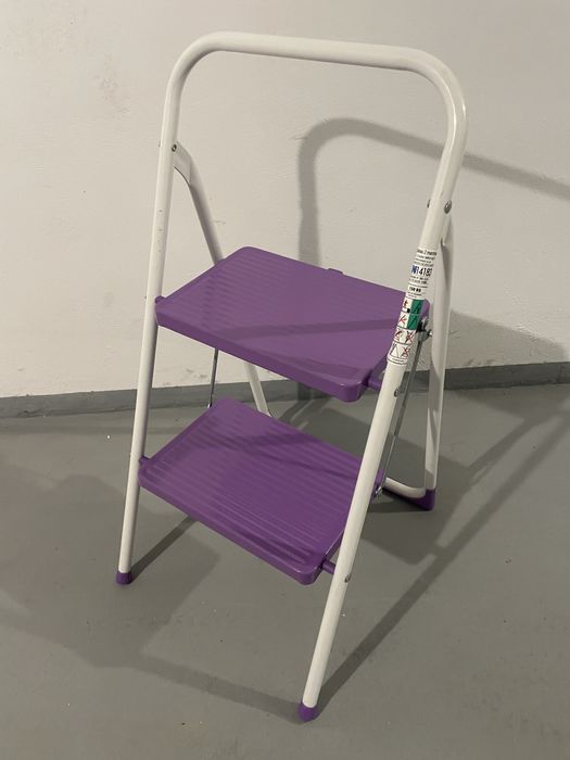 Drabina dwudstopniowa metalowa stan bdb