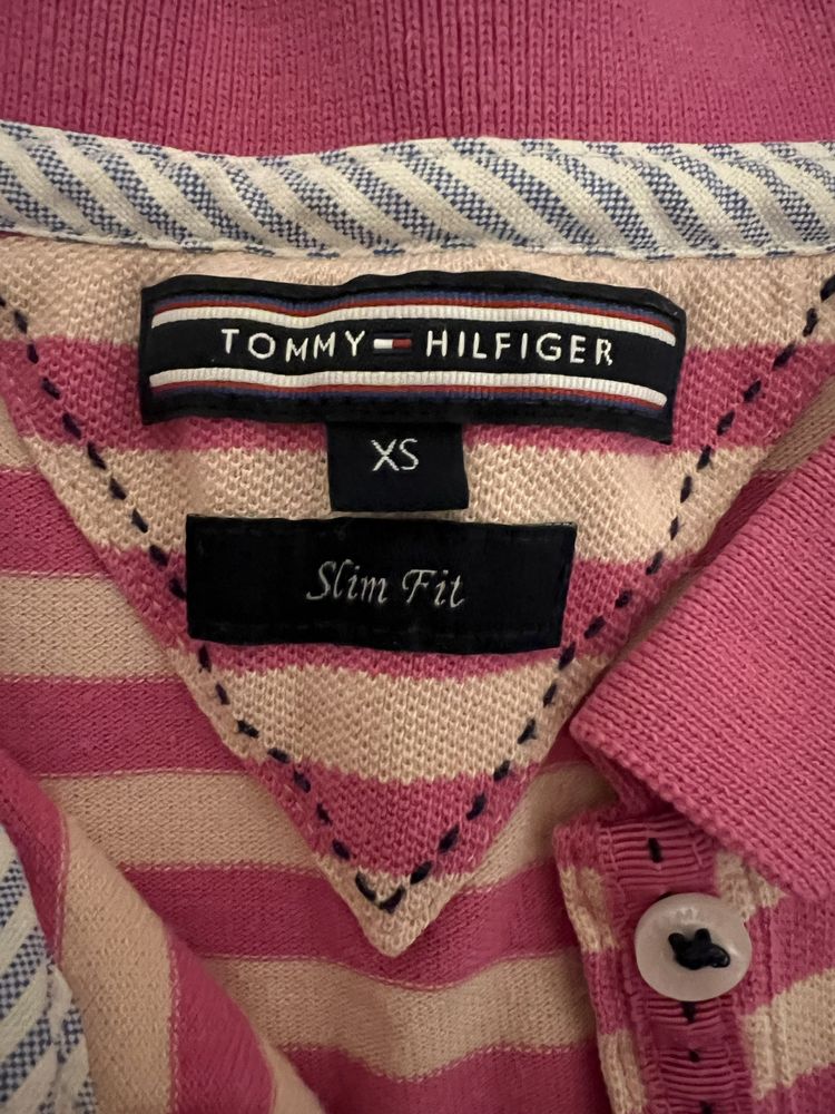 T-shirt w paski Tommy Hilfiger