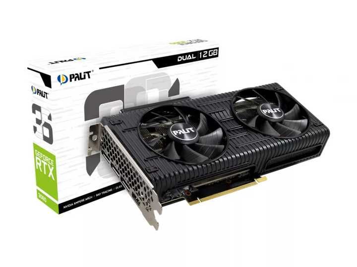 Відеокарта GeForce RTX 3060 12GB Palit Dual OC
