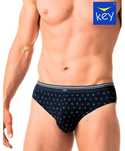 Slipy męskie bawełniane KEY, 2-pak, XXL