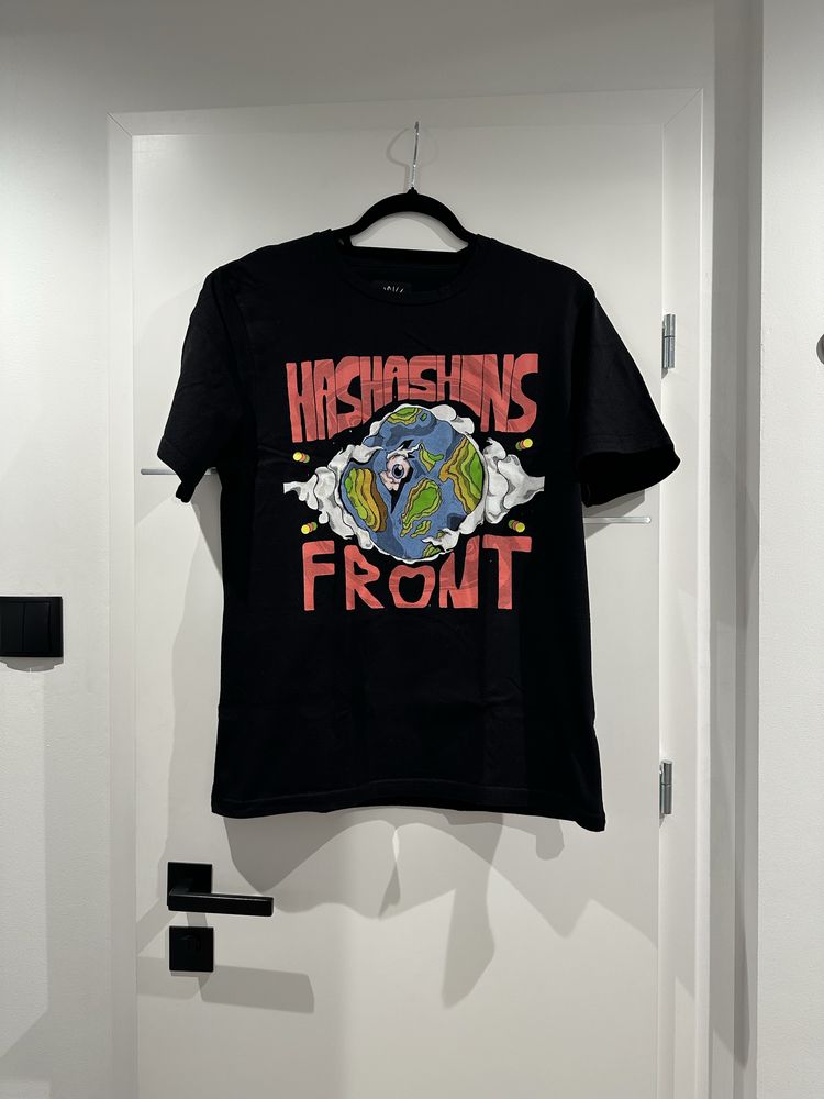 Czarny T-Shirt Hashashins