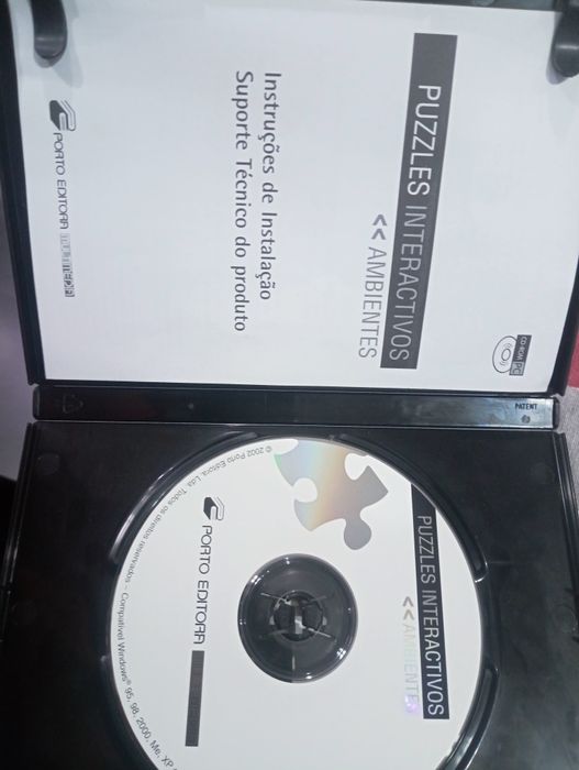 CD para computador jogos puzzles