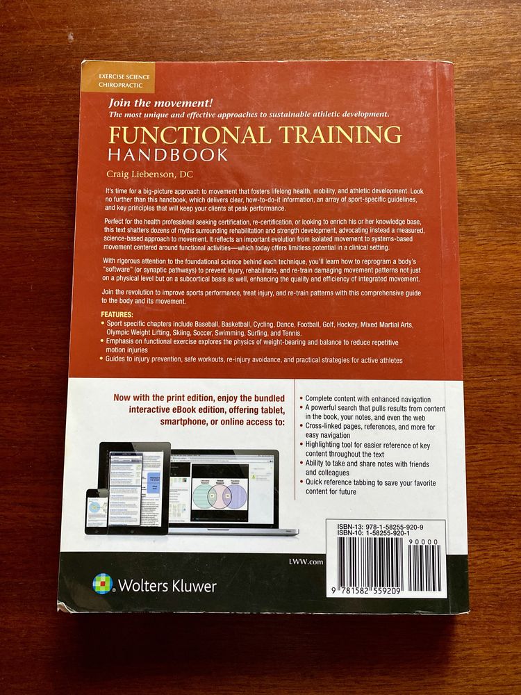 Trening Funkcjonalny - Functional training handbook Liebensen Unikat