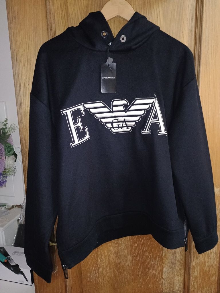 Camisola hoodie Empório Armani XL de Caxemira