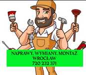 naprawy, wymiany, montaż