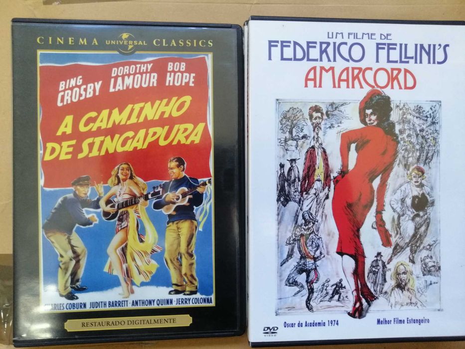 A caminho de Singapura Bing Crosby Amarcord Fellini