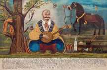 Картина українська: козак Мамай. Не старовинна. (Подарки не старинные)