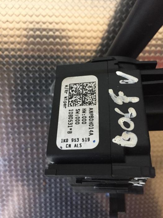 Conjunto / manetes de luzes e limpa vidros VOLKSWAGEN Golf V (1K1)