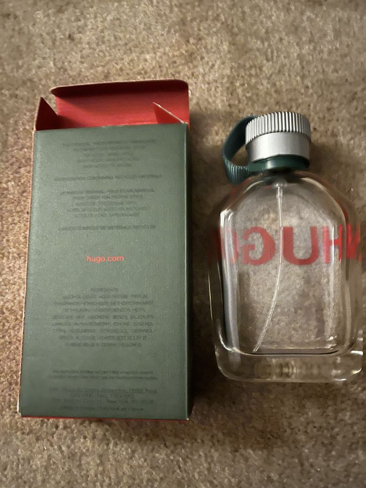 HUGO MAN - opakowanie i butelks pp perfumach