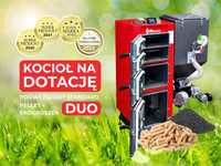 Piec, kocioł C.O. Ekopel 10 kW DUO na PELLET + ekogroszek 5 KLASA