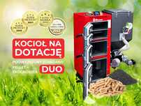 Piec, kocioł C.O. Ekopel 10 kW DUO na PELLET + ekogroszek 5 KLASA