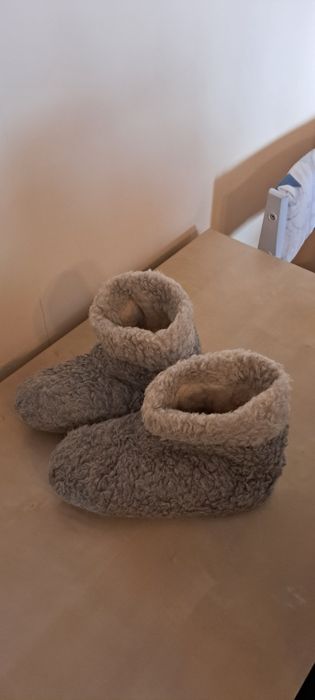 Kapcie bambosze wełna