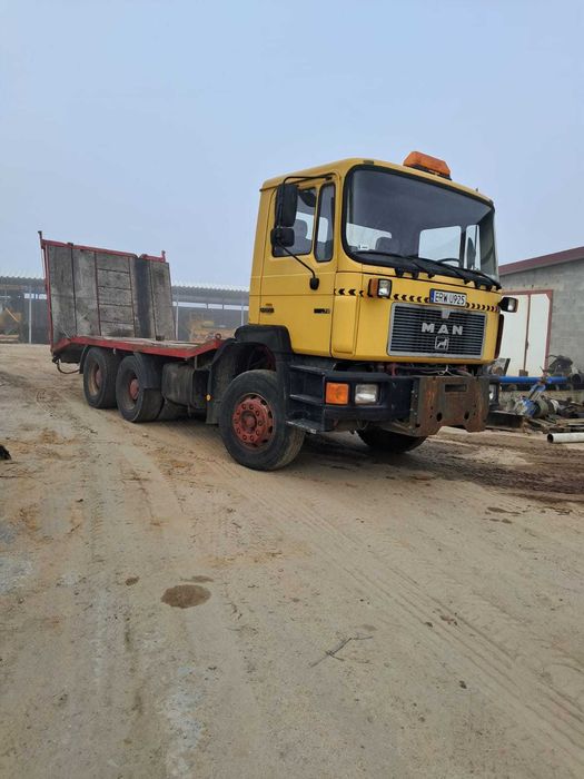 MAN 6x4 F90 Laweta do przewozu maszyn budowlanych