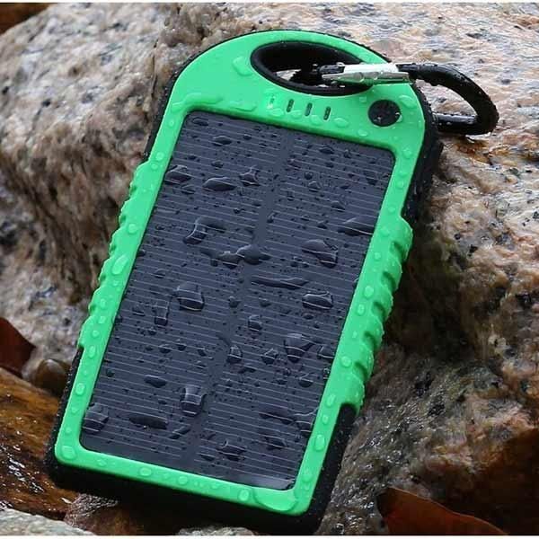 Портативний зарядний Power Bank Solar 30000 mAh на сонячній батареї