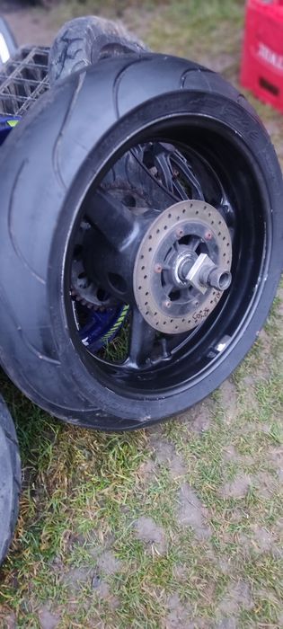 Yamaha r6 rj03 koło tyl felga opona tarcza