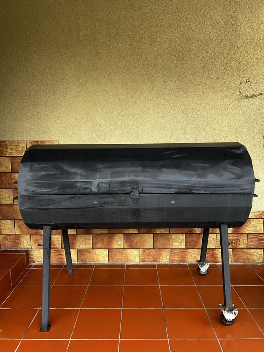 Grill na prosiaka 150cm. Solidny stalowy grill.