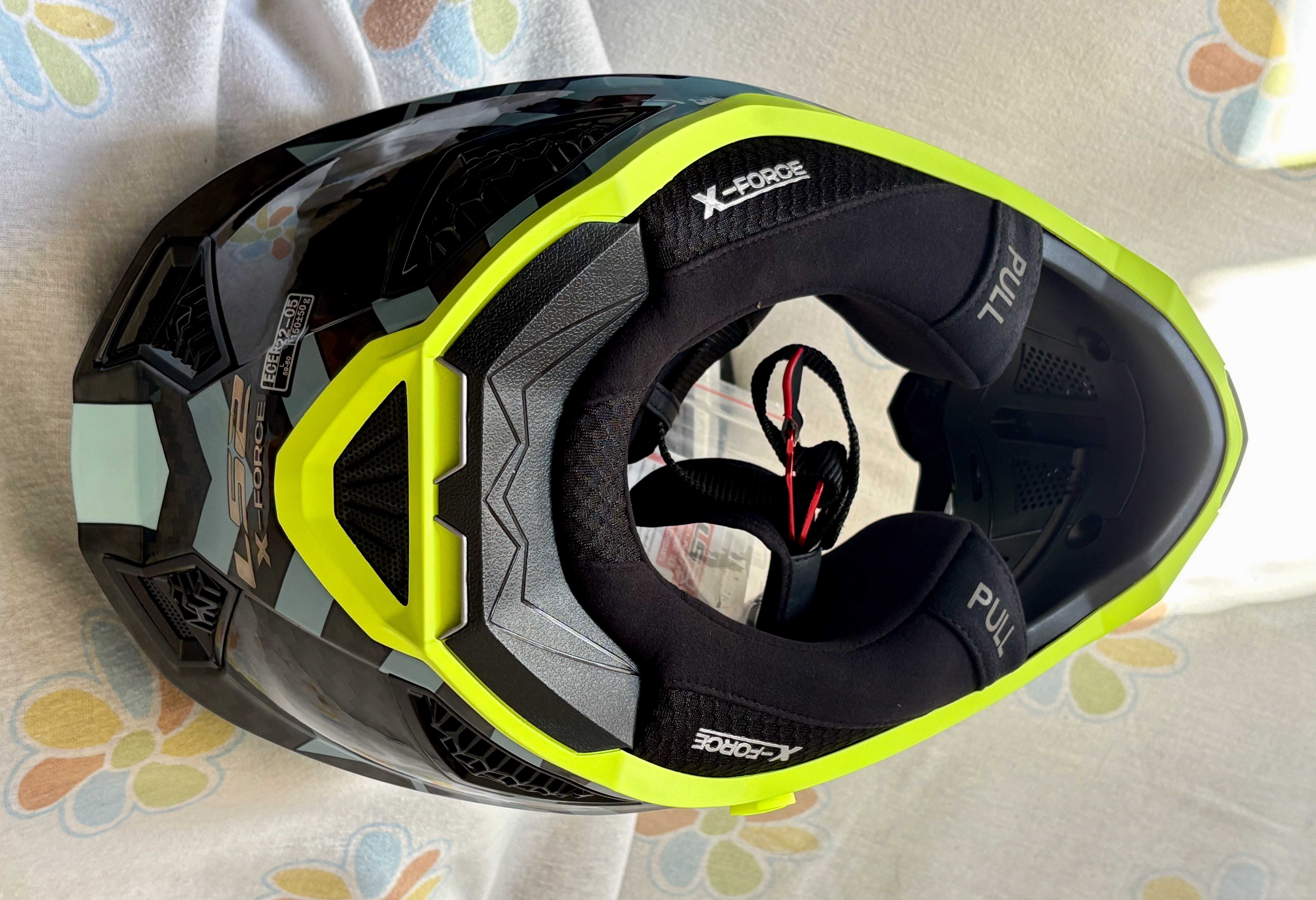 Capacete Carbono total LS2 MX703 X-Force NOVO (46% Desconto) Tam M-L