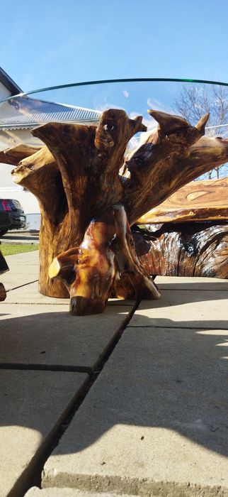 Стіл дерев'яний  з кореня