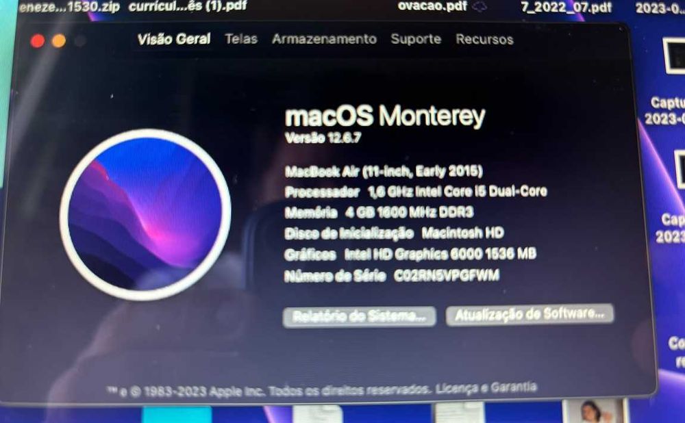 Macbook Air Retina 11" | 4gb ram | 128 ssd | Early 2015